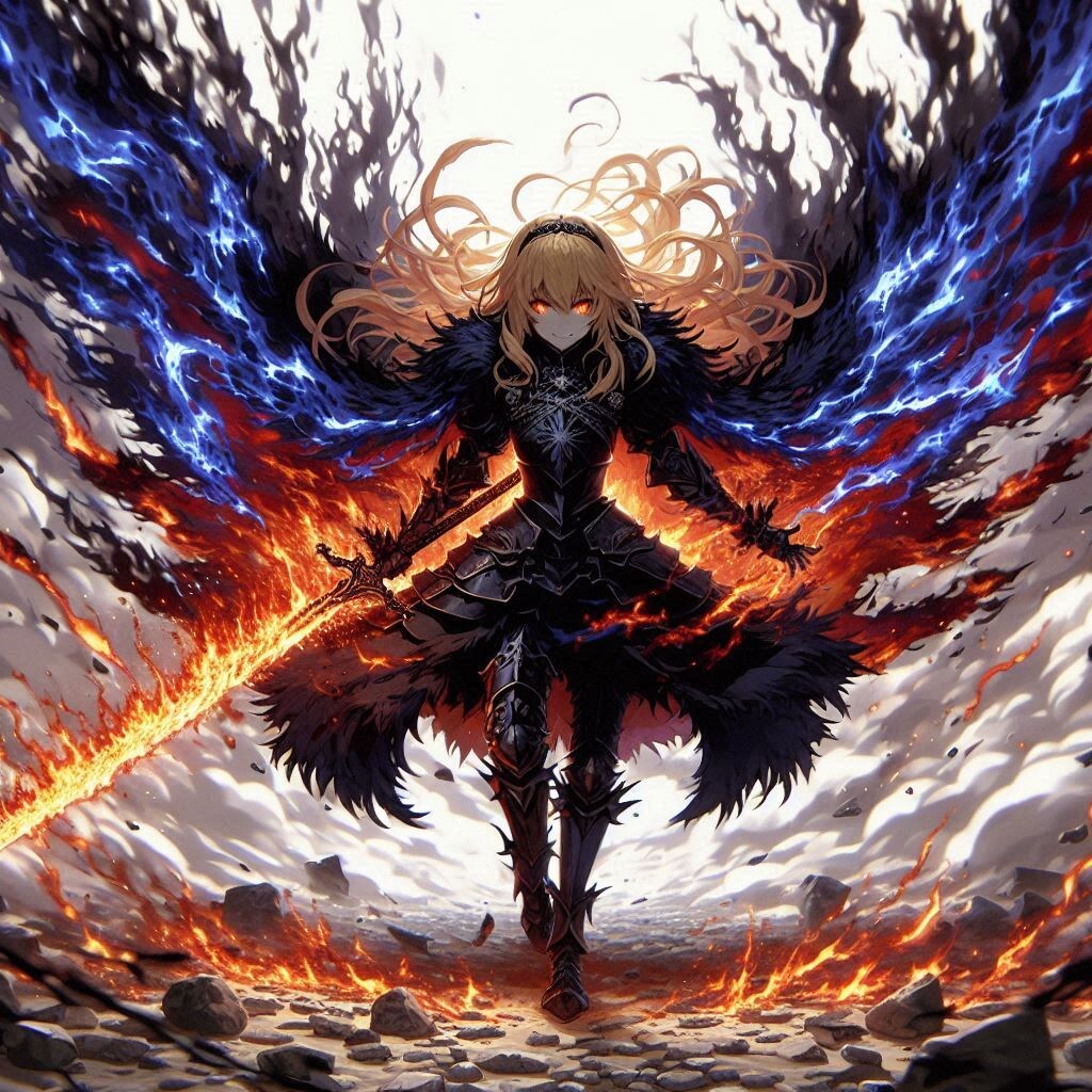 ブロンドの女騎士さん802