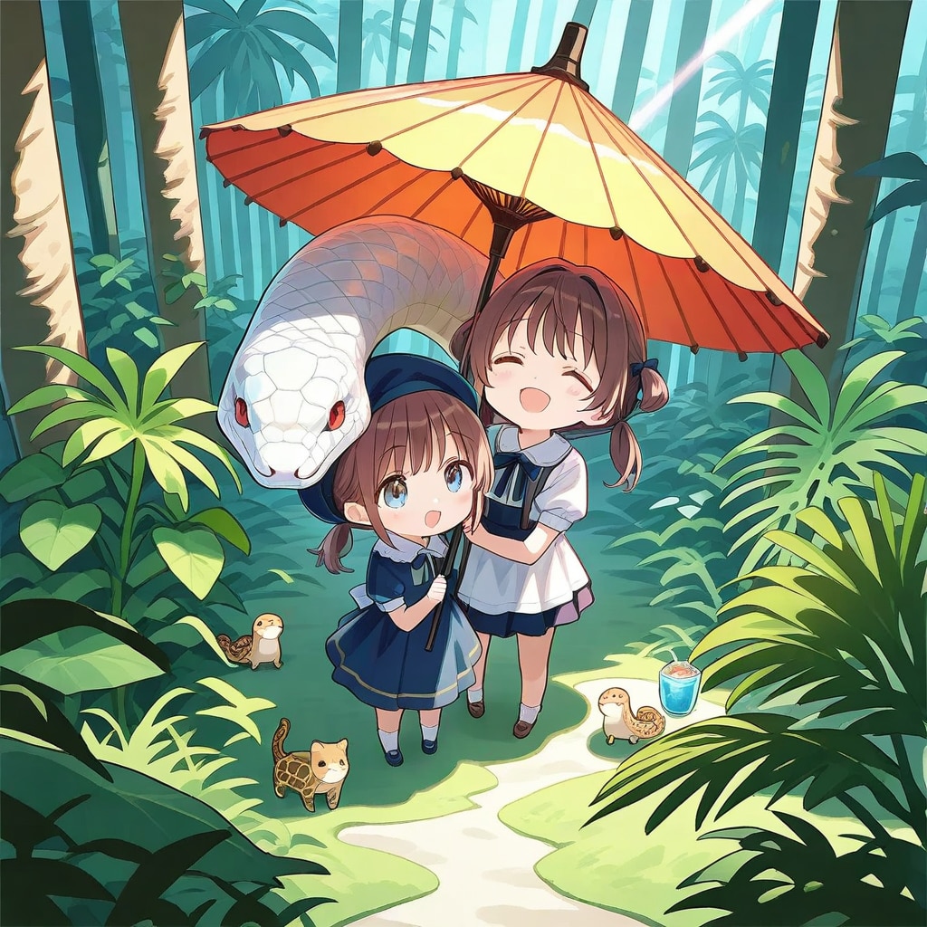 密林のおともだち