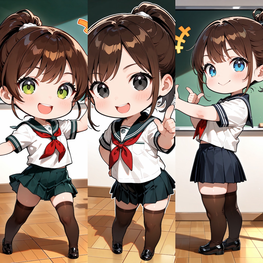 制服ちびキャラデイズ Z616