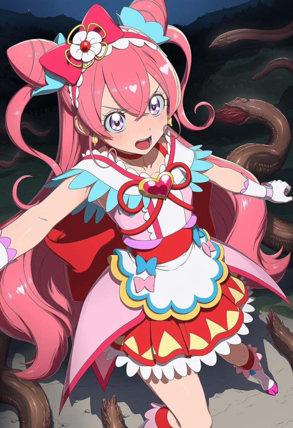 キュアプレシャス 触手