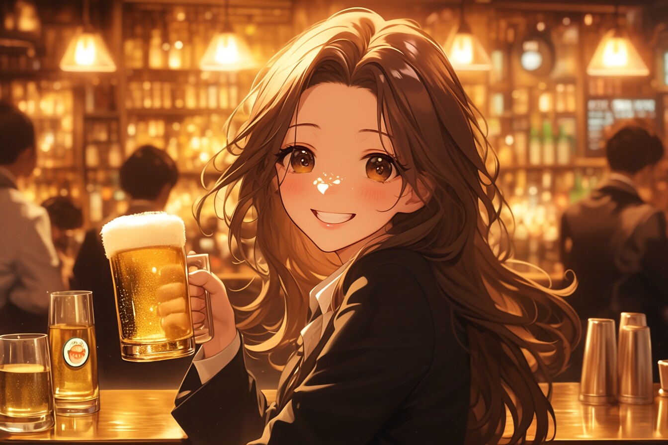 乾杯‼️🍻✨318 | の人気AIイラスト・グラビア