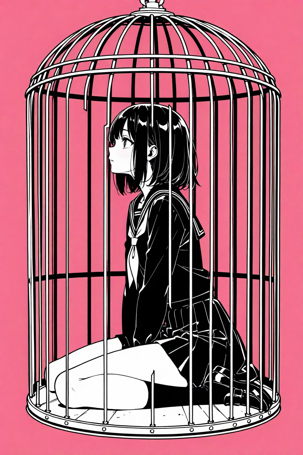 BIRDCAGE(MOKA) | の人気AIイラスト・グラビア