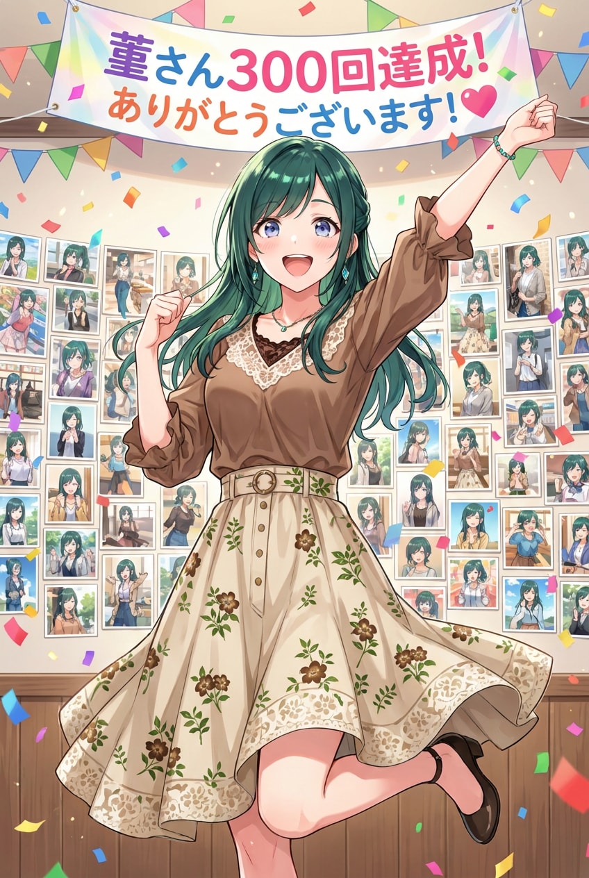 菫さん３００💖💖💖
