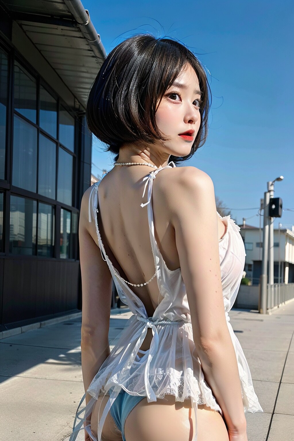 白ランジェリー