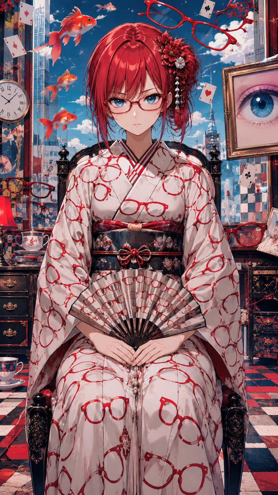 USB真澄お姉やん👓️✨120 | の人気AIイラスト・グラビア