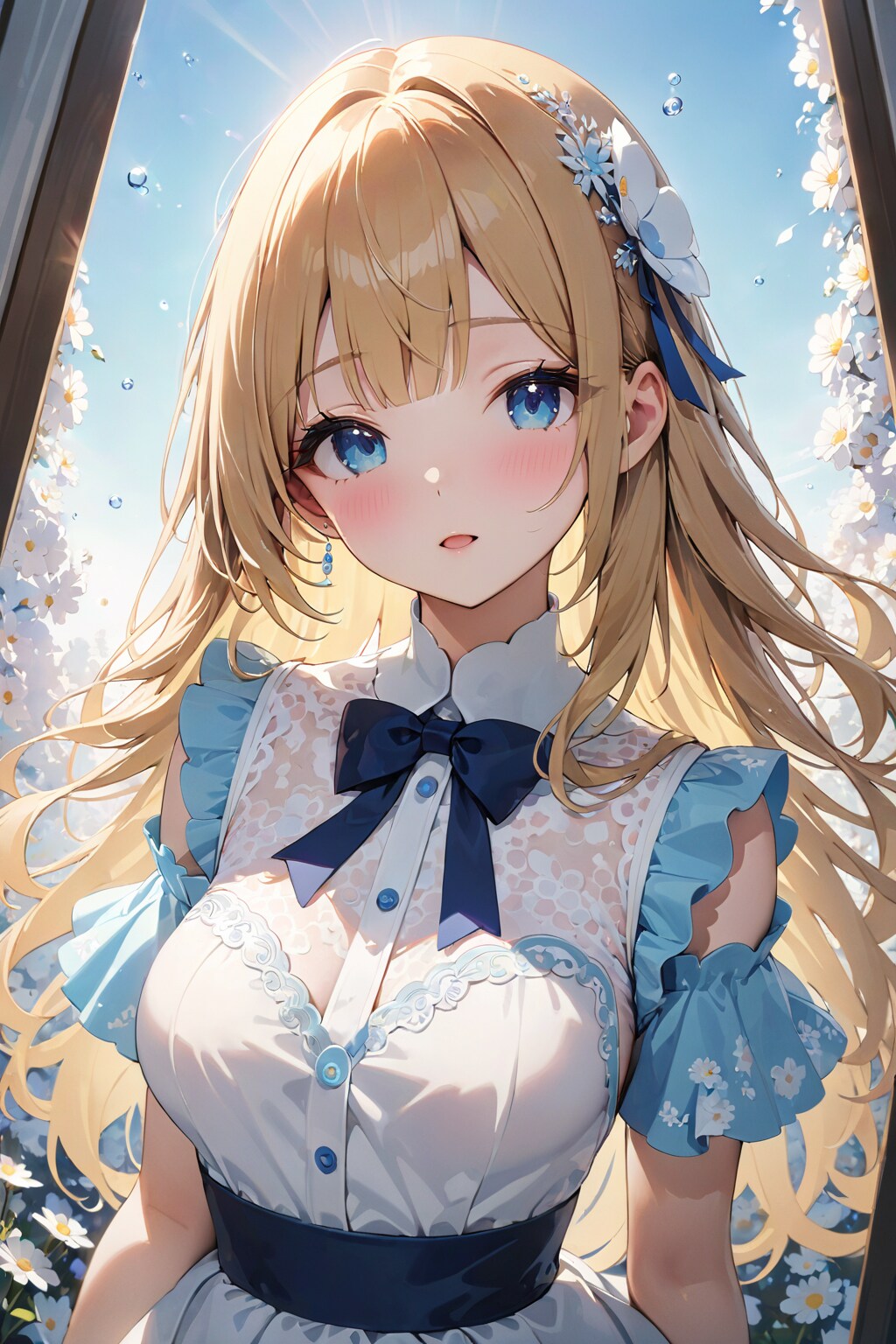 日差しが強いね