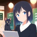 ねこカフェ🐈✨（ちちぷい生成機能アンバサダー🍞🥐🥖） 2枚目