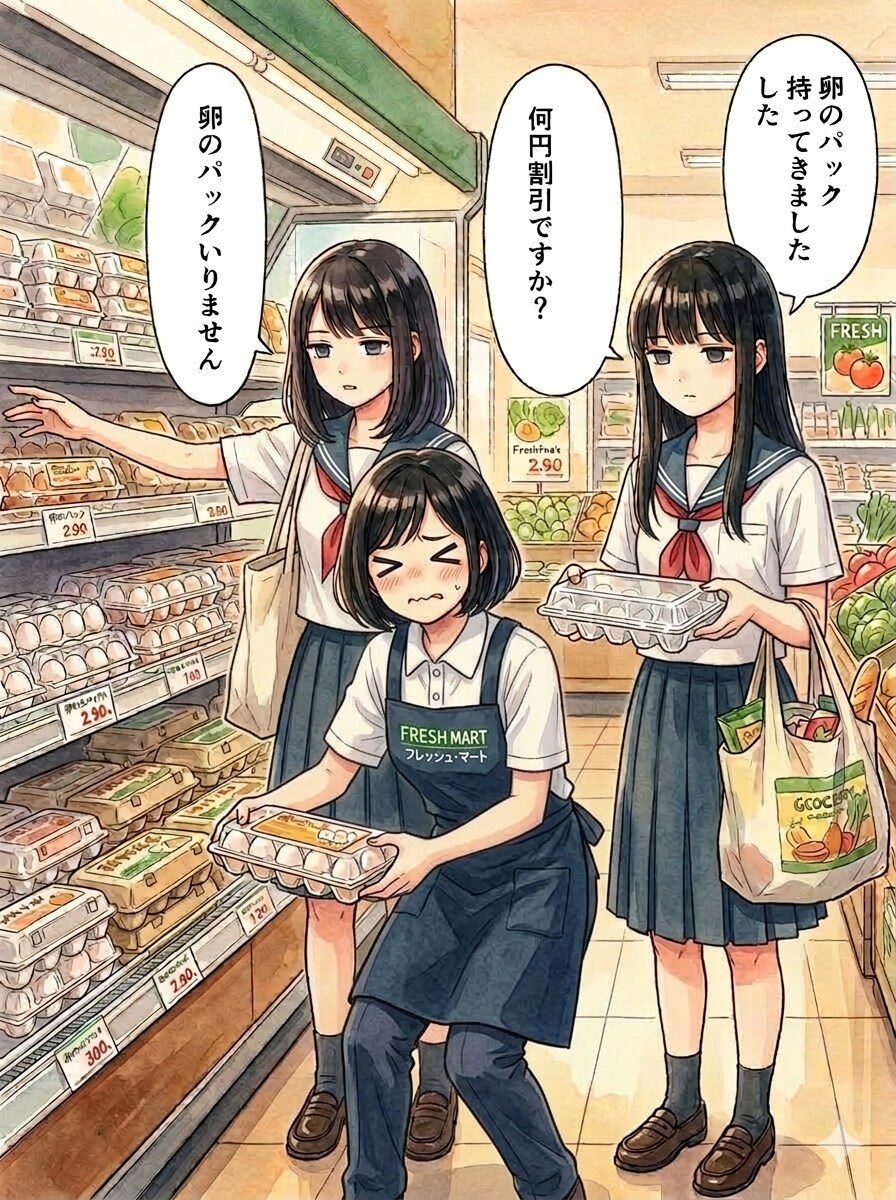 卵のパック | の人気AIイラスト・グラビア