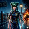 マオマオの豪雨の夜のハイウエィー 7枚目