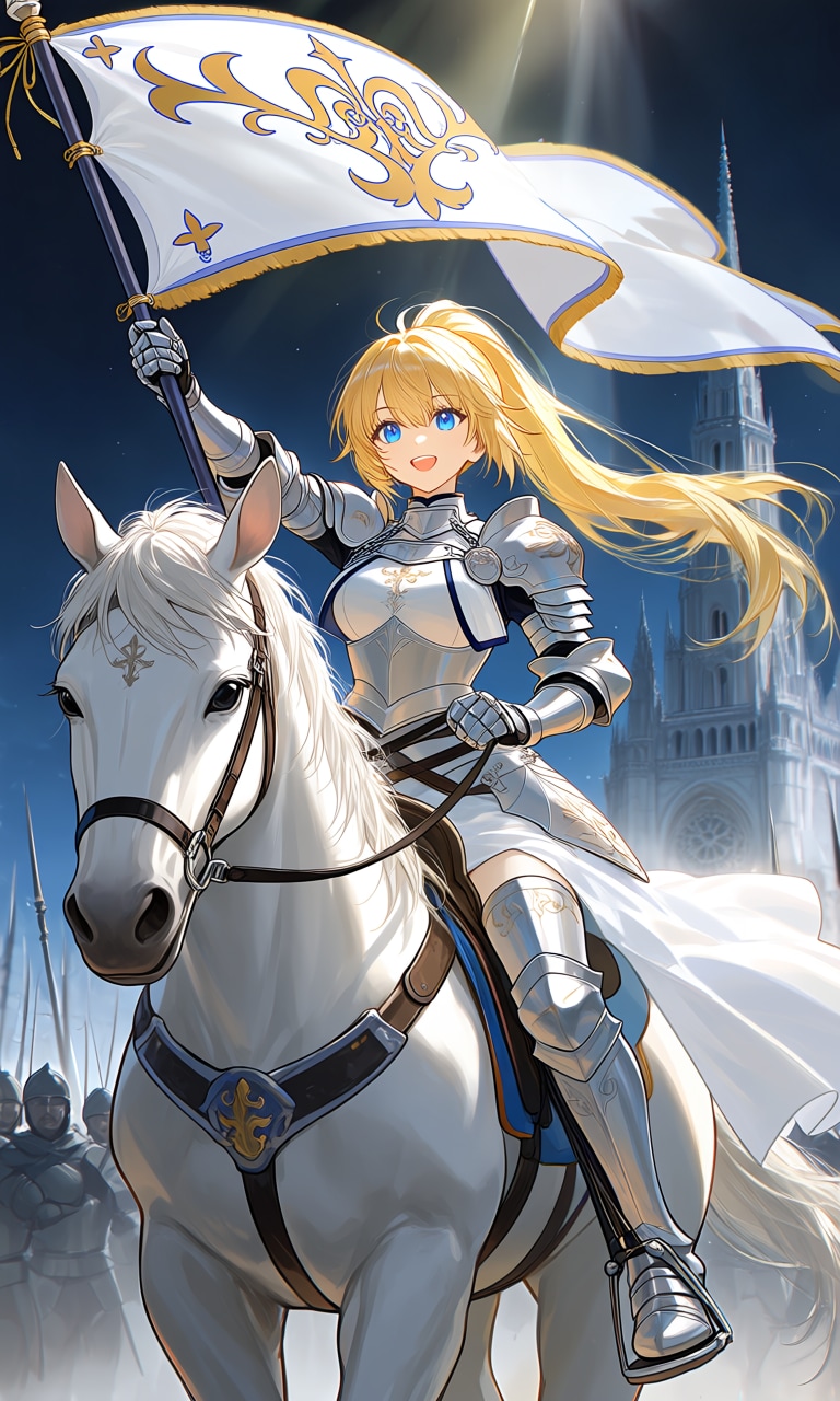 オルレアンの乙女 | の人気AIイラスト・グラビア