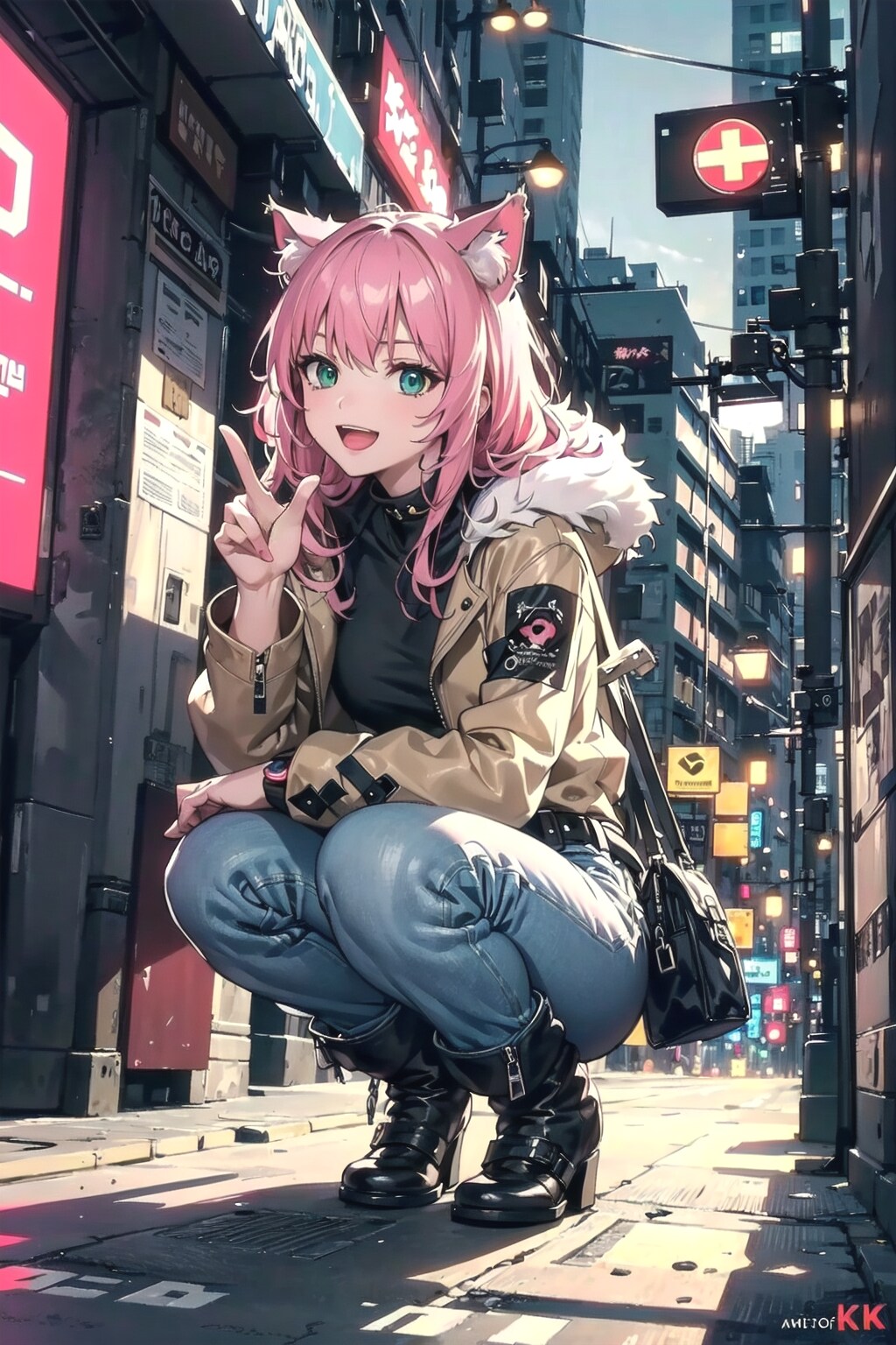 バーン💥🐱🎶