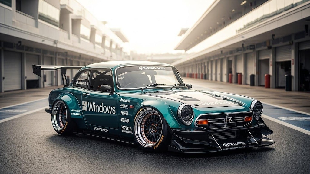 Windows S800レーシングカー