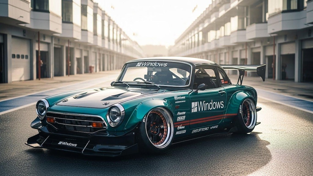 Windows S800レーシングカー