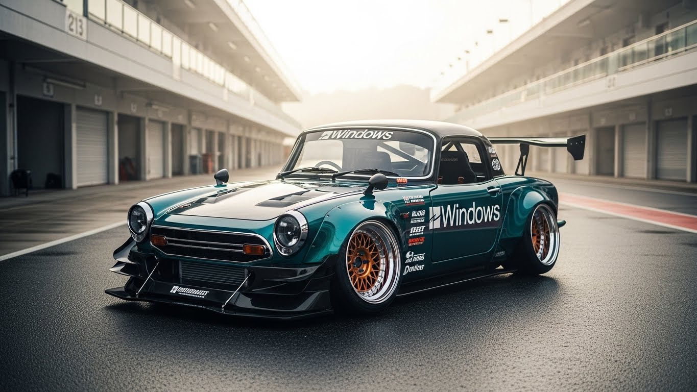 Windows S800レーシングカー | の人気AIイラスト・グラビア