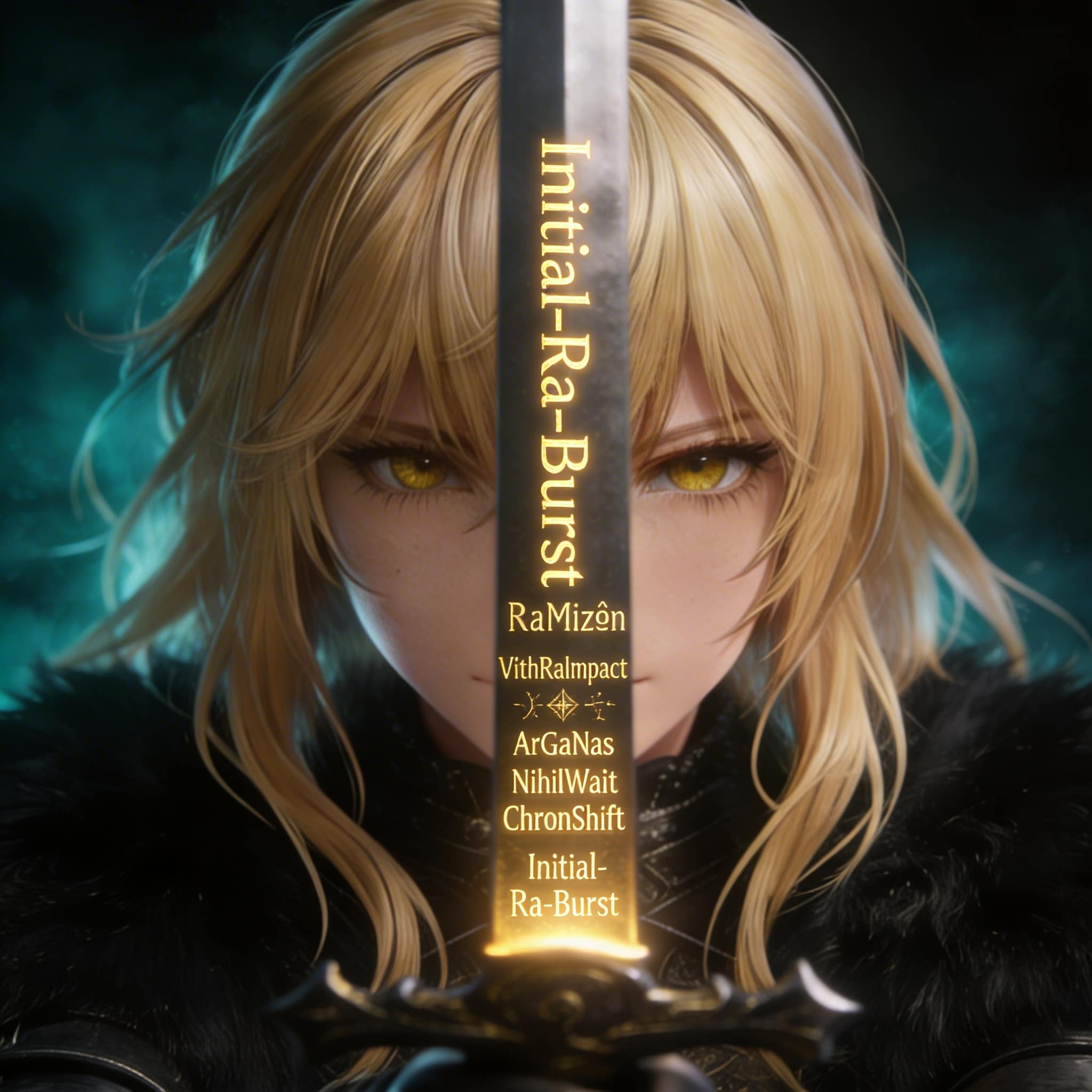 Initial-Ra-Burst | の人気AIイラスト・グラビア