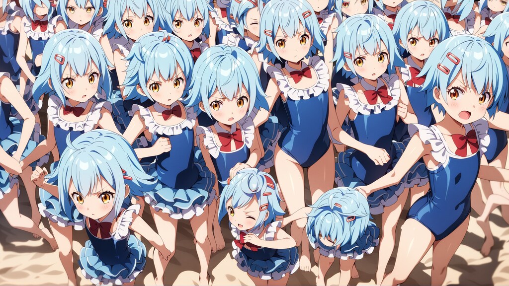 水着リコの増殖を試みたもの2