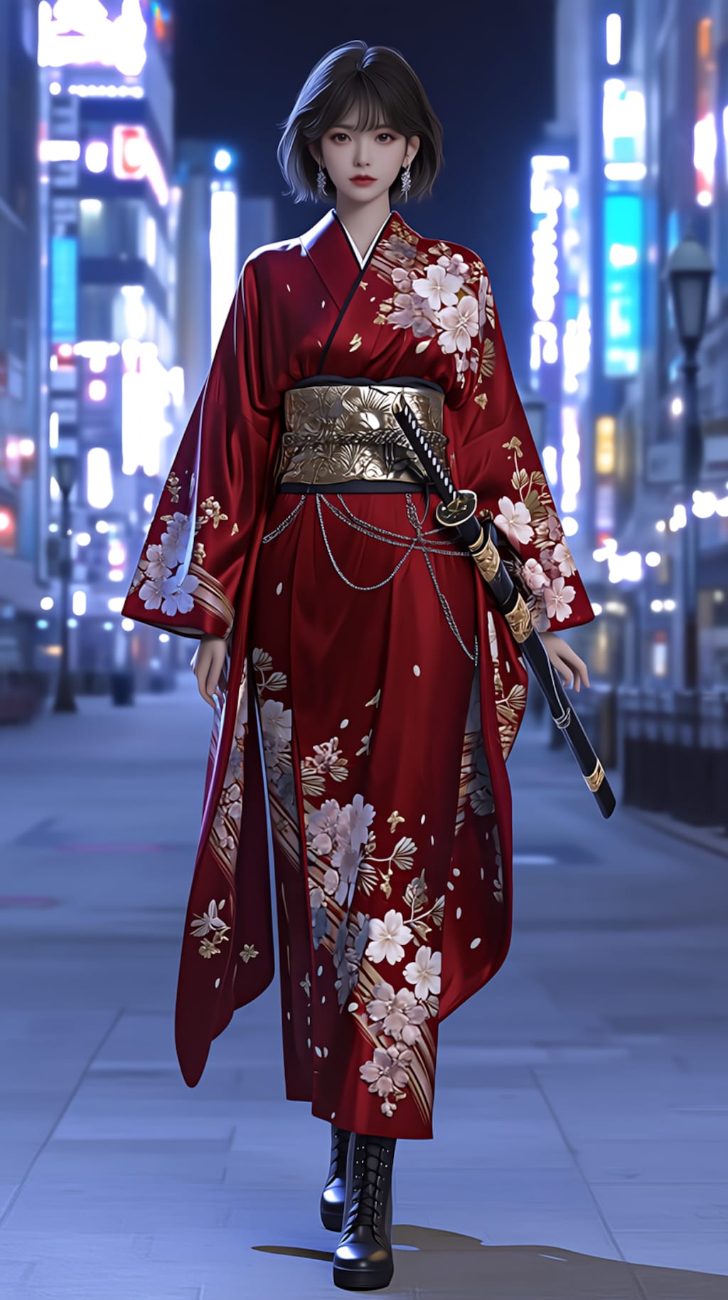 STREET SAMURAI — CRIMSON BLADE ストリート侍 ― 紅ノ抜刀 ―