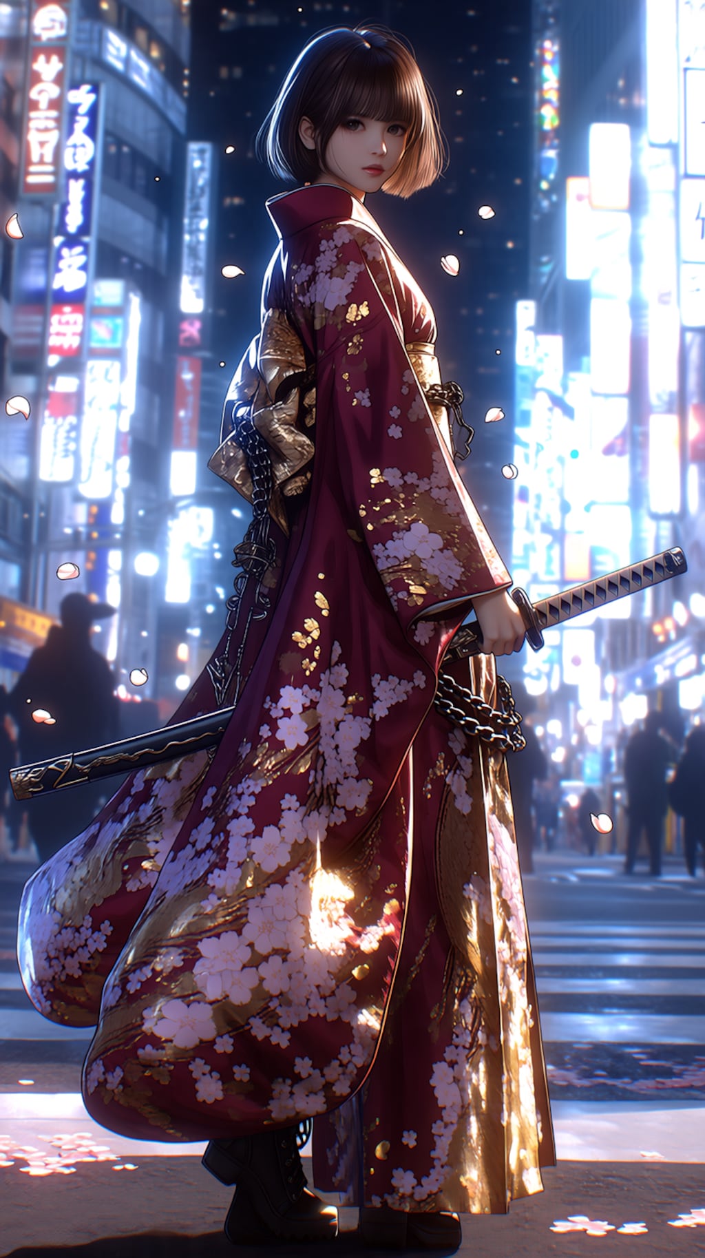 STREET SAMURAI — CRIMSON BLADE ストリート侍 ― 紅ノ抜刀 ―