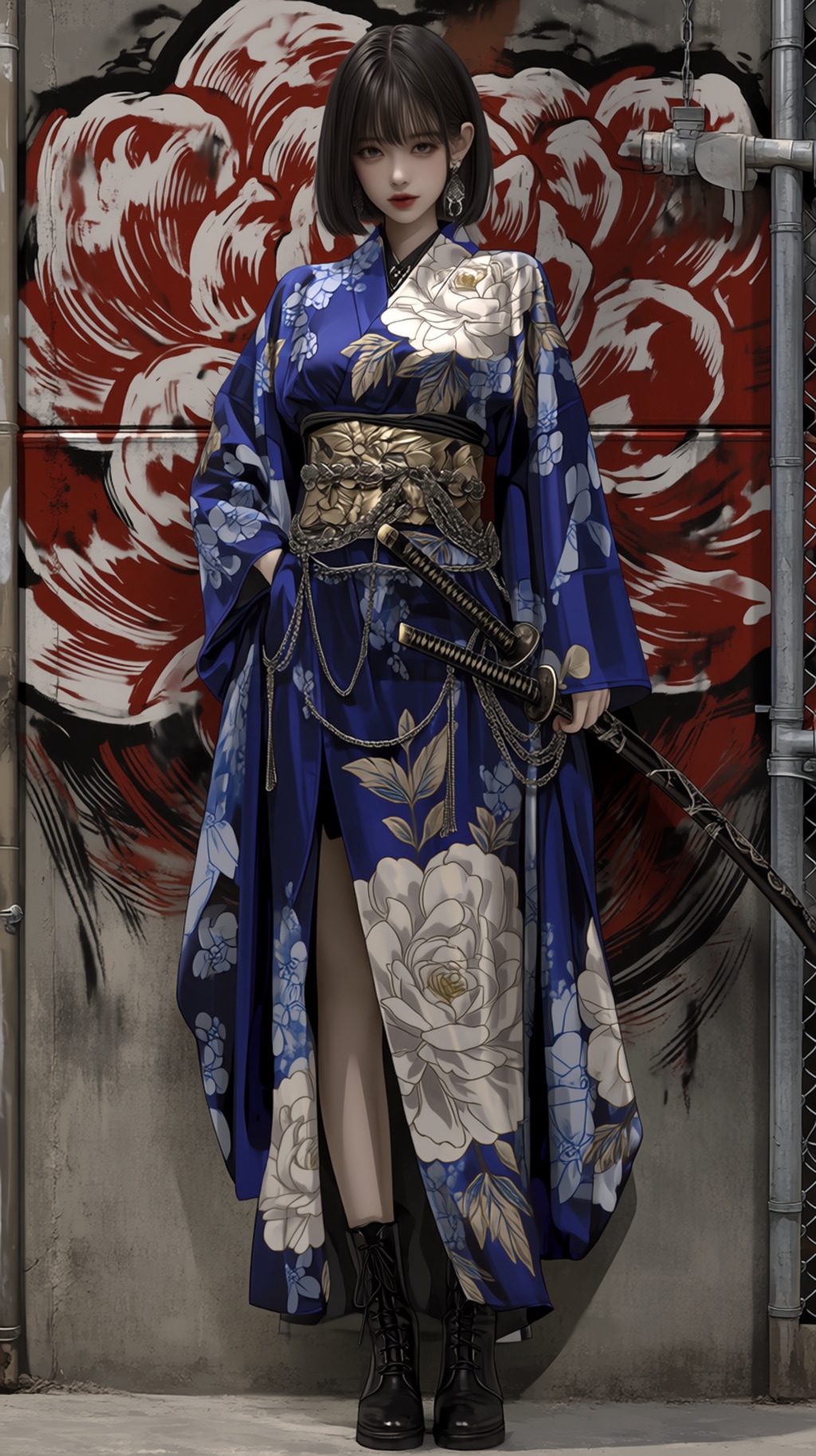 STREET SAMURAI — CRIMSON BLADE ストリート侍 ― 紅ノ抜刀 ―