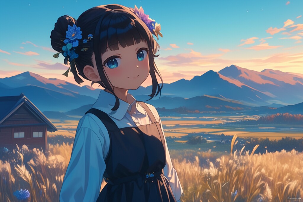 夕暮れのおだんごちゃん🍡✨59