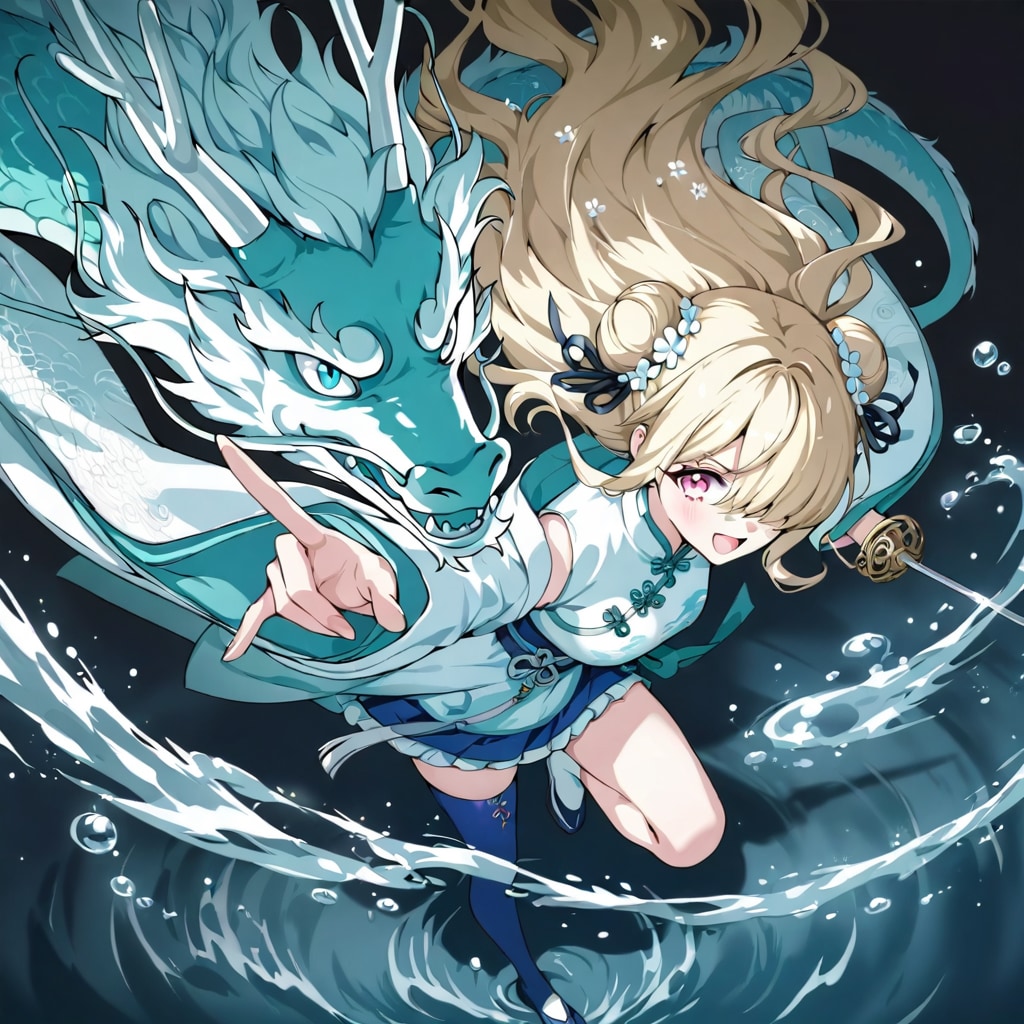 ドラゴンと少女