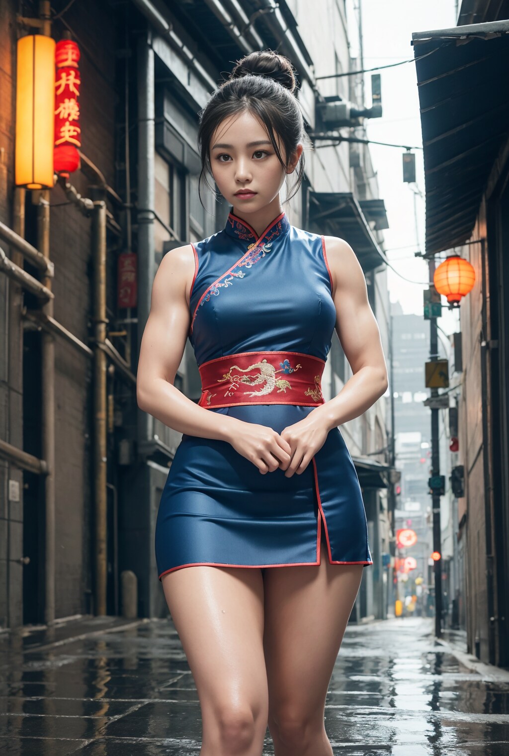 女格闘家