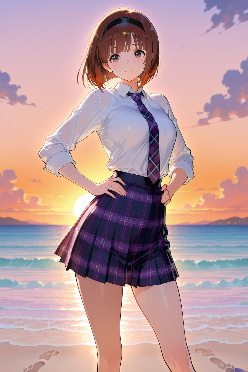 夕暮れの海とＪｋ😆