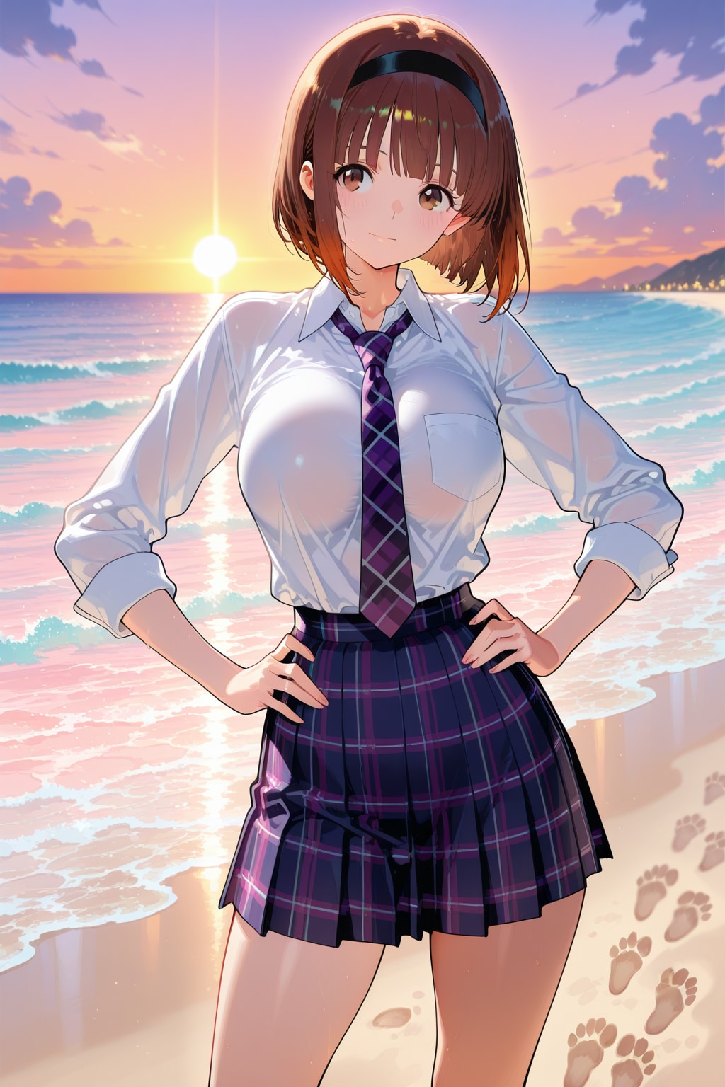 夕暮れの海とＪｋ😆