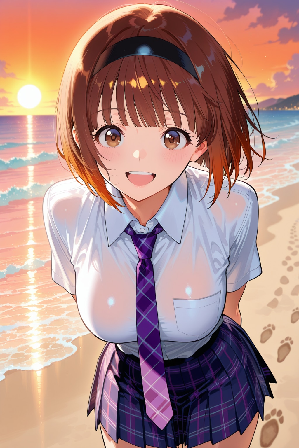 夕暮れの海とＪｋ😆