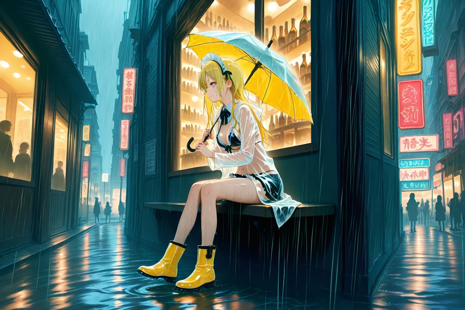 ちょい休憩 | の人気AIイラスト・グラビア