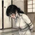 緊縛画（試作）2-1 3枚目