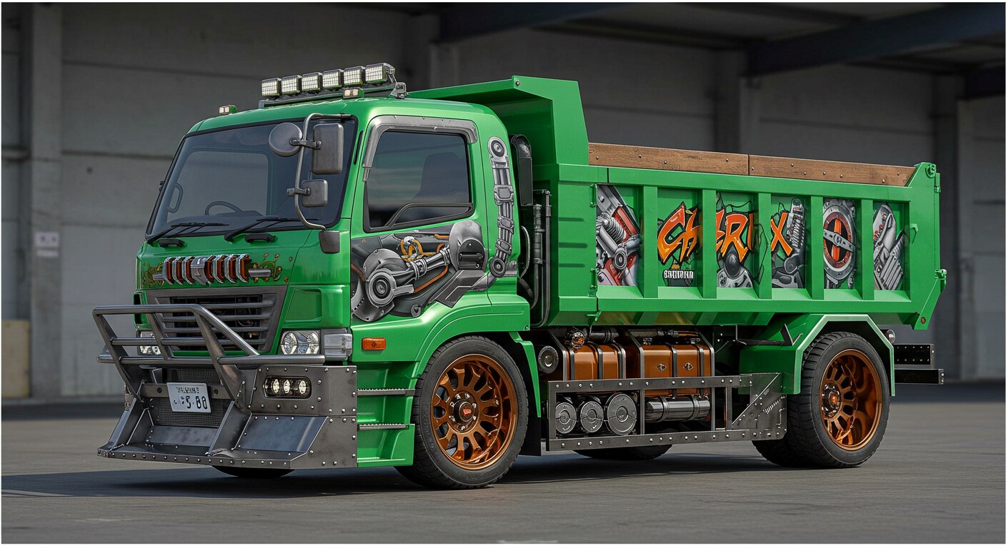 ダンプトラック | の人気AIイラスト・グラビア