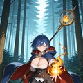 520 クールな魔法使い！(ヤバい女) 2枚目