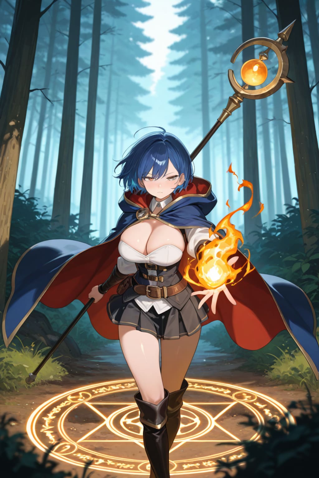 520 クールな魔法使い！(ヤバい女)