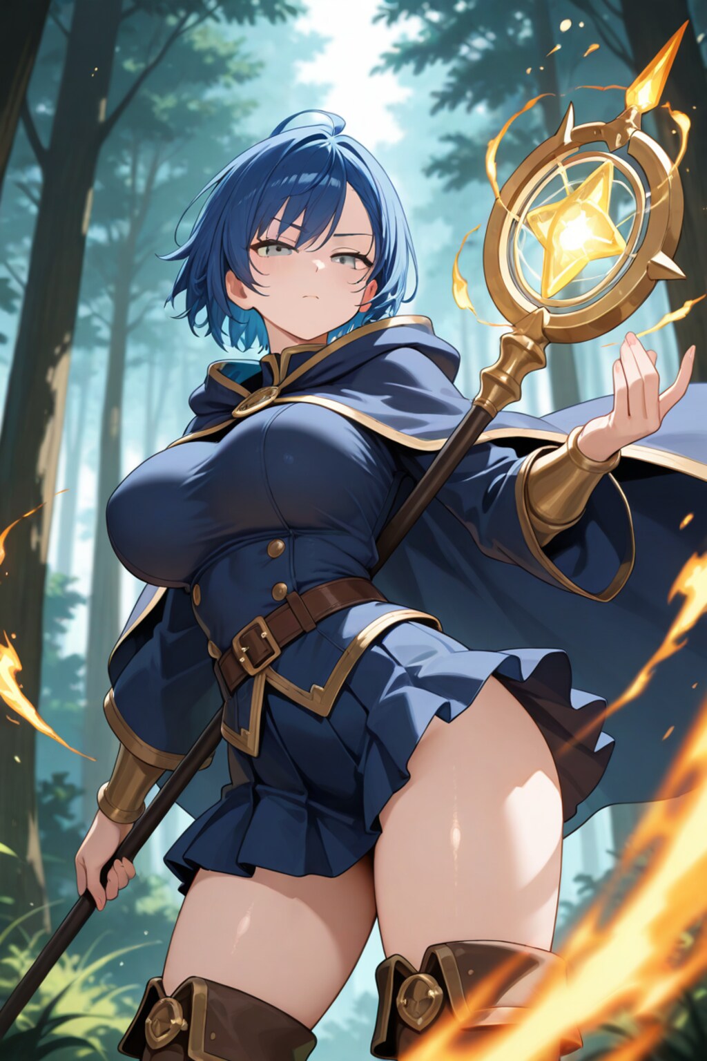 520 クールな魔法使い！(ヤバい女)
