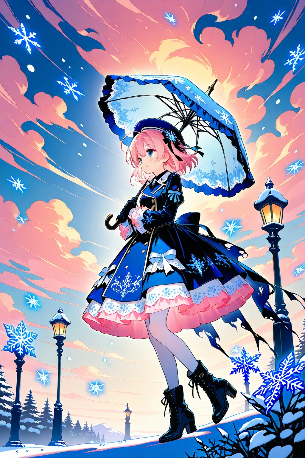 冬の家路 | の人気AIイラスト・グラビア