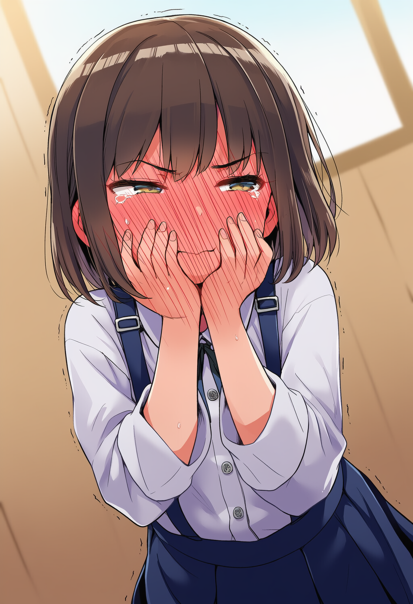 赤面女子の「怒」 | の人気AIイラスト・グラビア