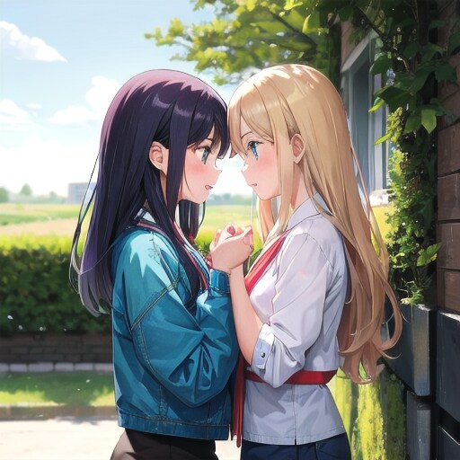 見つめ合う | の人気AIイラスト・グラビア