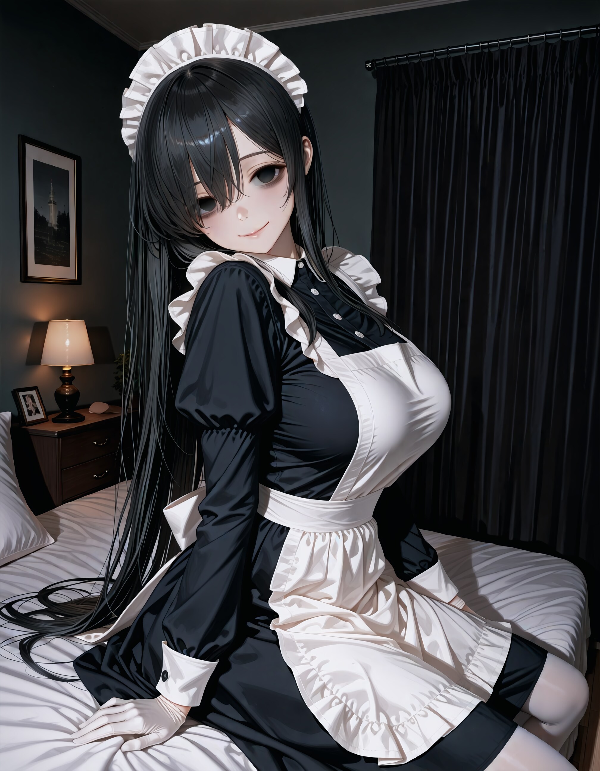 せんぱーい。メイドさんすよ。どうすか。