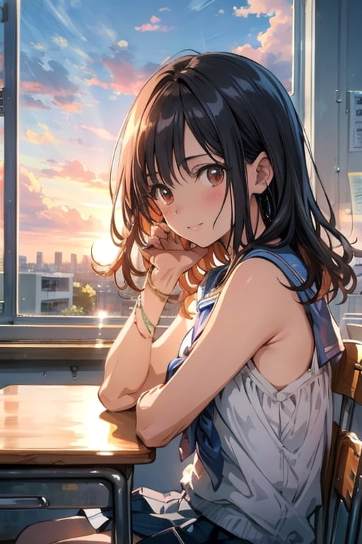 放課後少女(TOPAZ) | の人気AIイラスト・グラビア