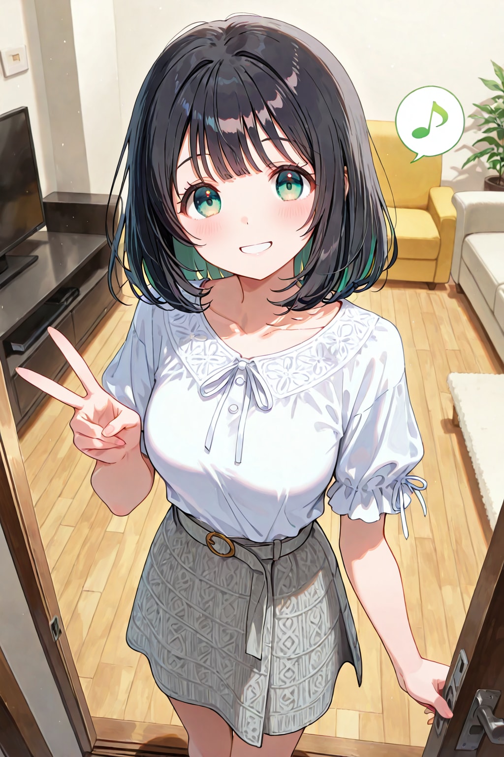 清楚系清楚が好きです笑