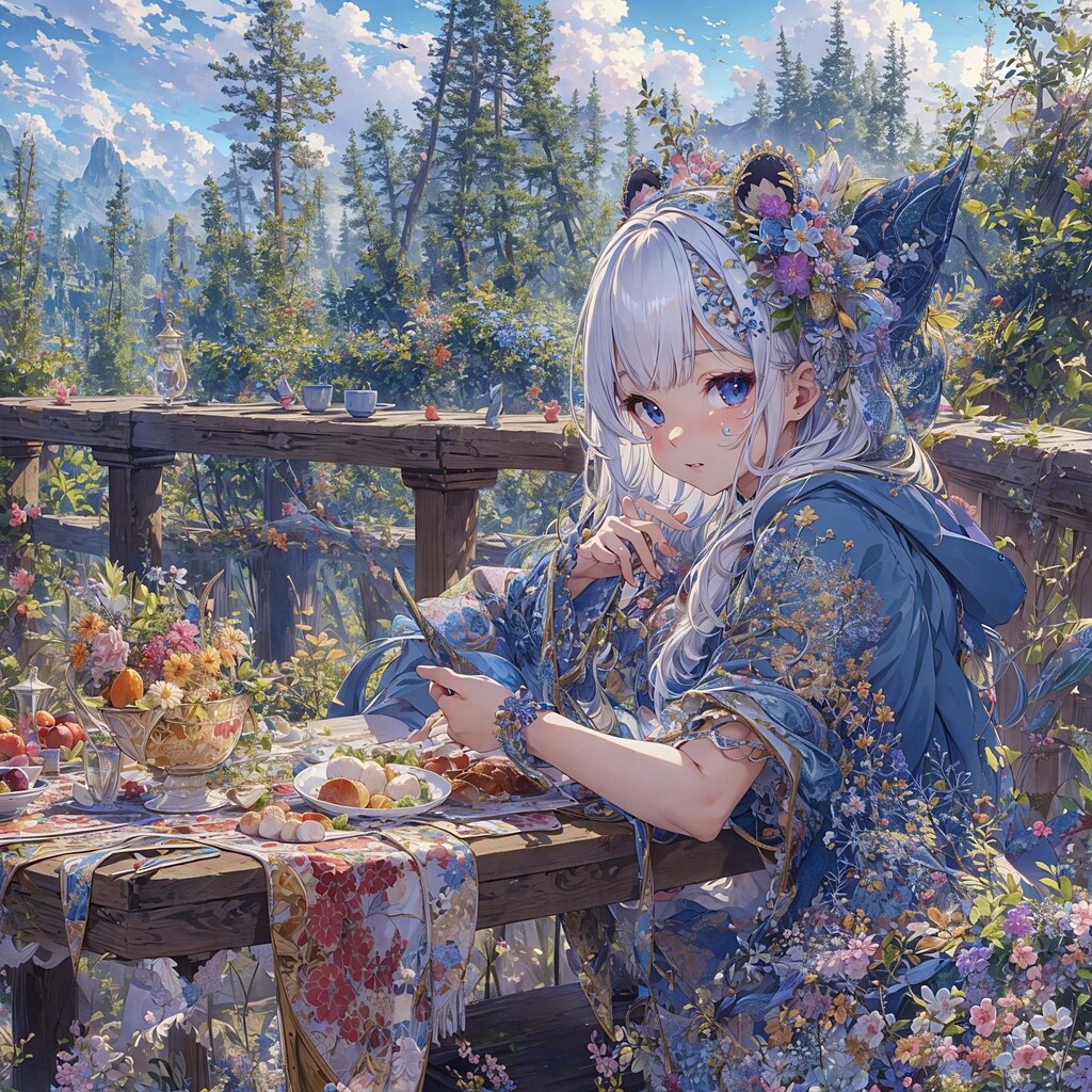 くまと食欲の秋🍖