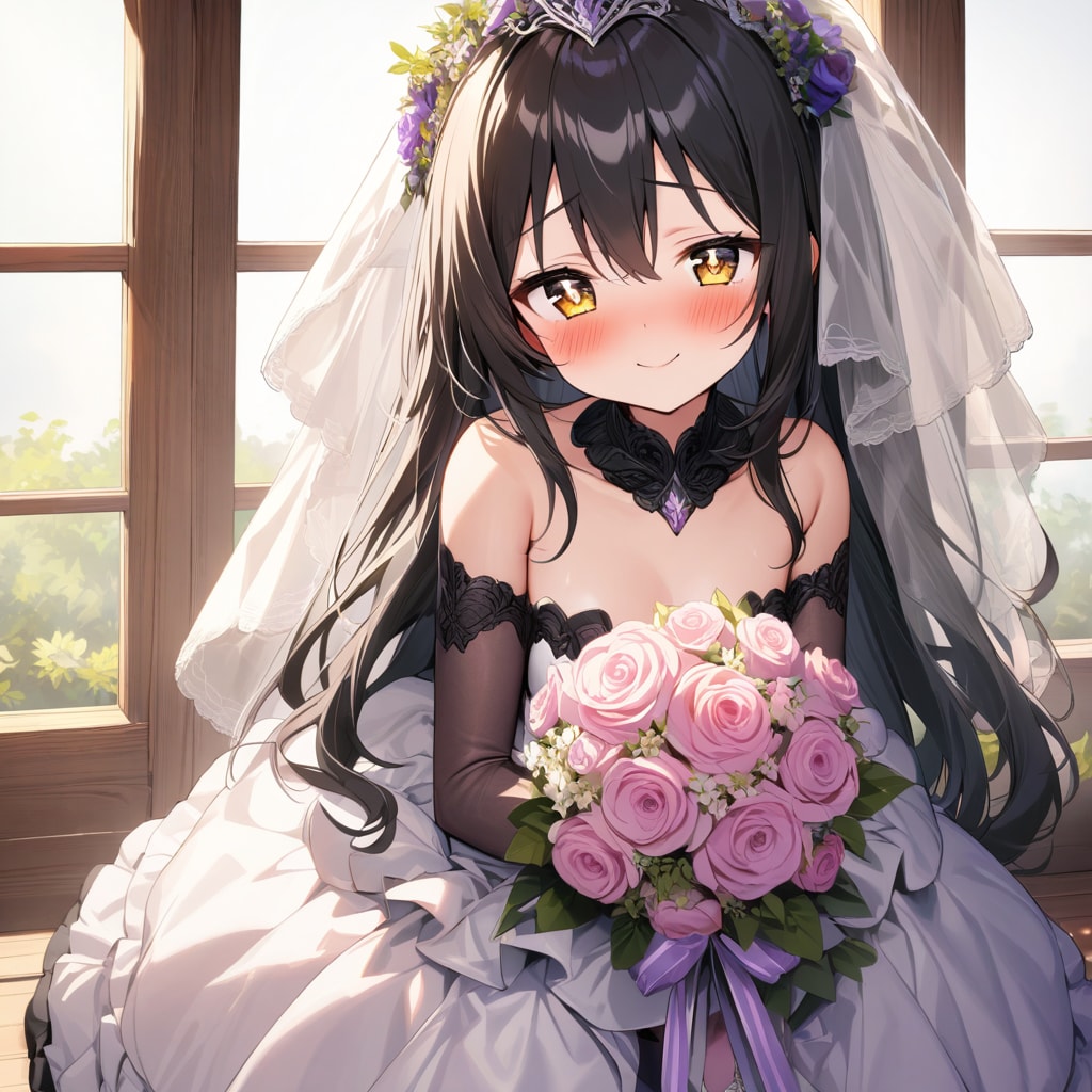 ジューンブライド黒髪ちゃん