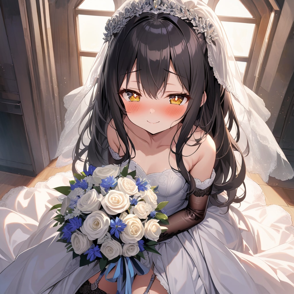 ジューンブライド黒髪ちゃん