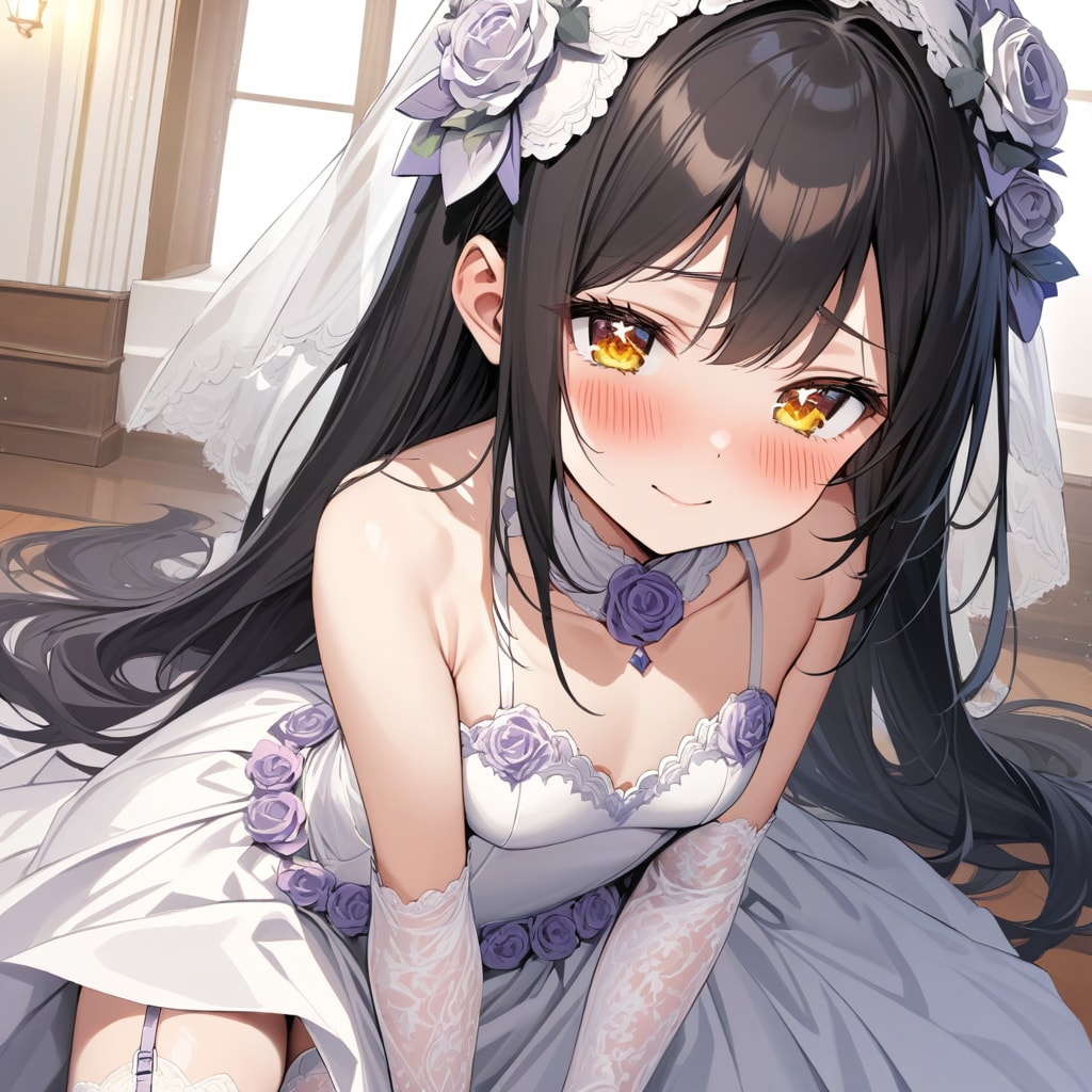 ジューンブライド黒髪ちゃん
