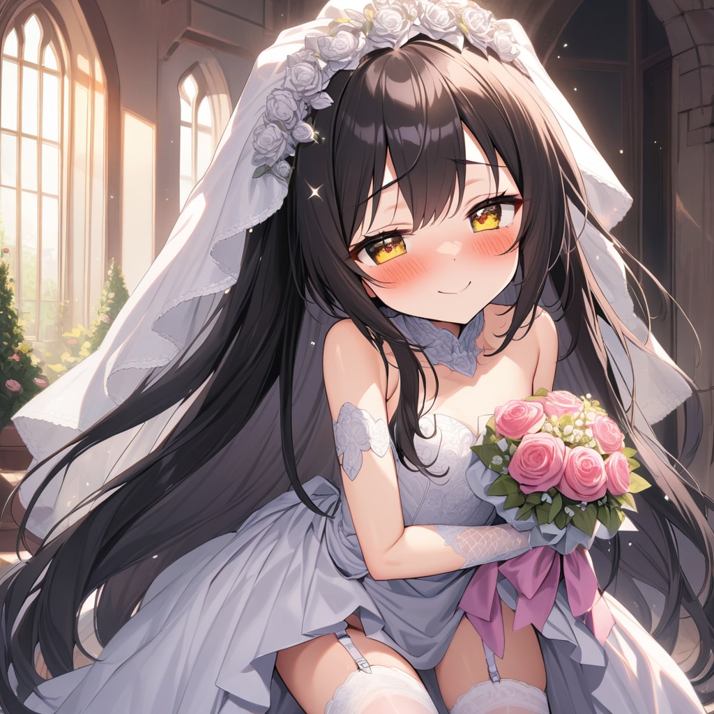 ジューンブライド黒髪ちゃん