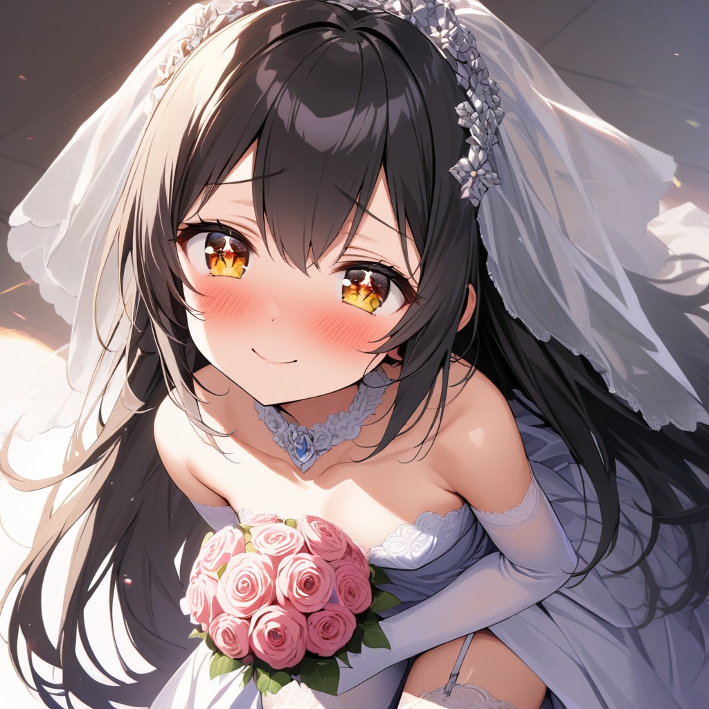 ジューンブライド黒髪ちゃん
