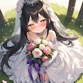 ジューンブライド黒髪ちゃん 4枚目