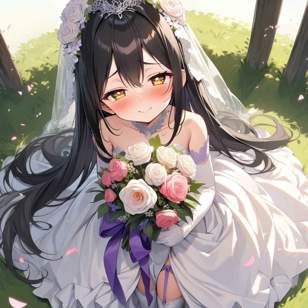 ジューンブライド黒髪ちゃん