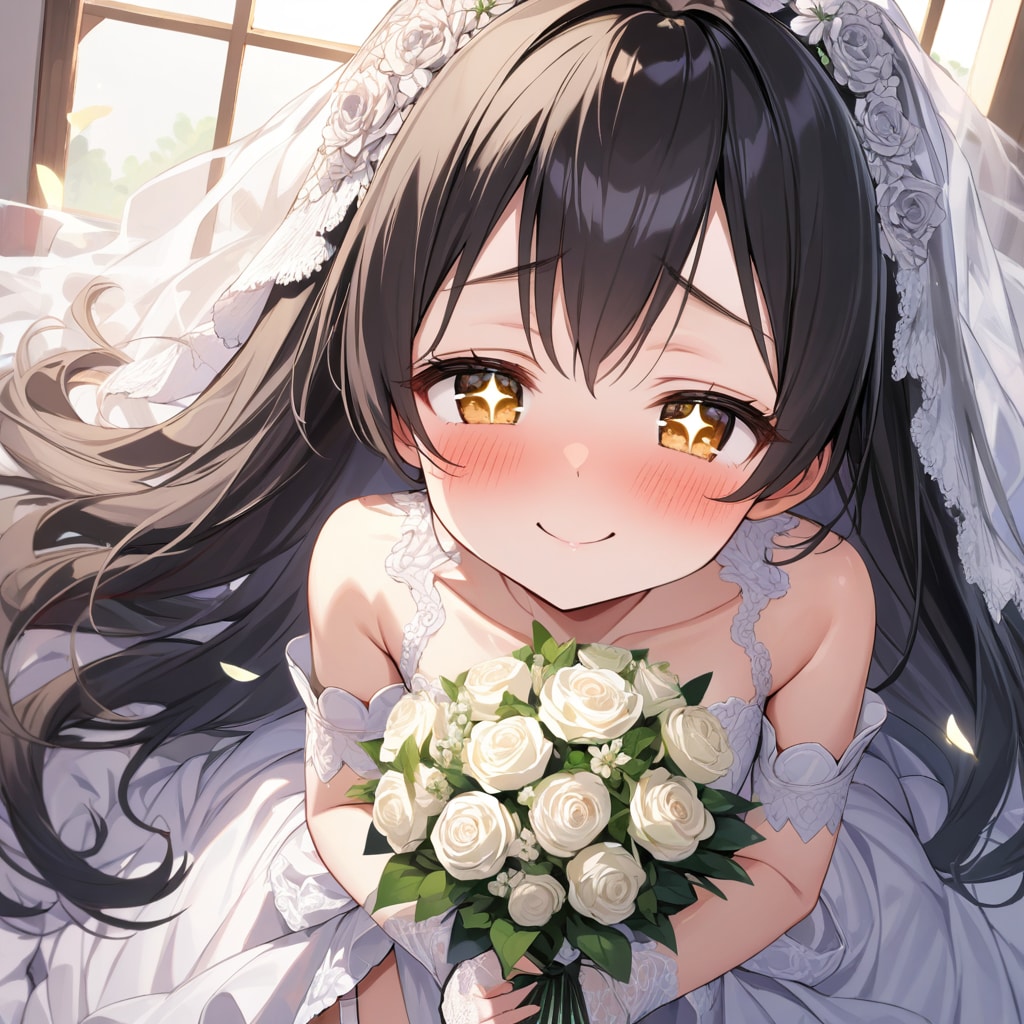 ジューンブライド黒髪ちゃん